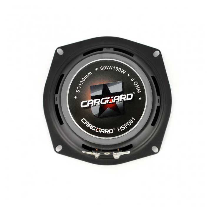 Difuzor HI-FI HOME 5" 130mm 60/100W 8 ohmi 80Hz-6kHz Carguard HSP001