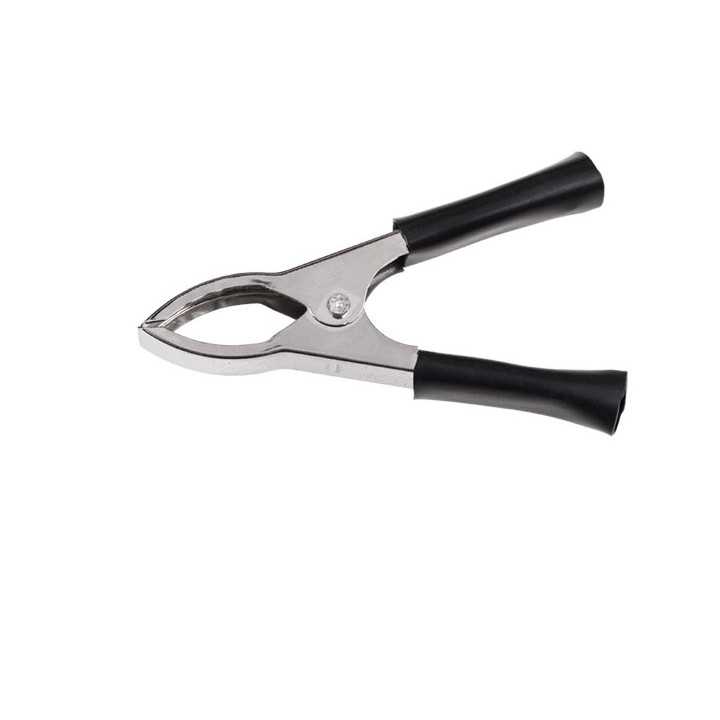 Clema crocodil extra-mare negru 30A 75mm