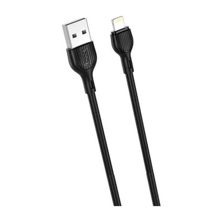 Cablu Iphone lightning - USB Negru 2m 2A XO-NB200-BK