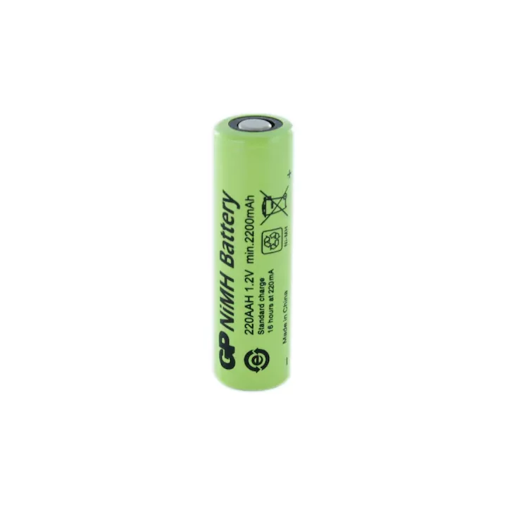Acumulator industrial GP Ni-MH AA R6 13.9x48 mm 1.2V 2200mAh n plat