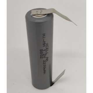 Acumulator X-Cell AA 2200mAh 1.2V Ni-Mh cu lamele sudate in U B802
