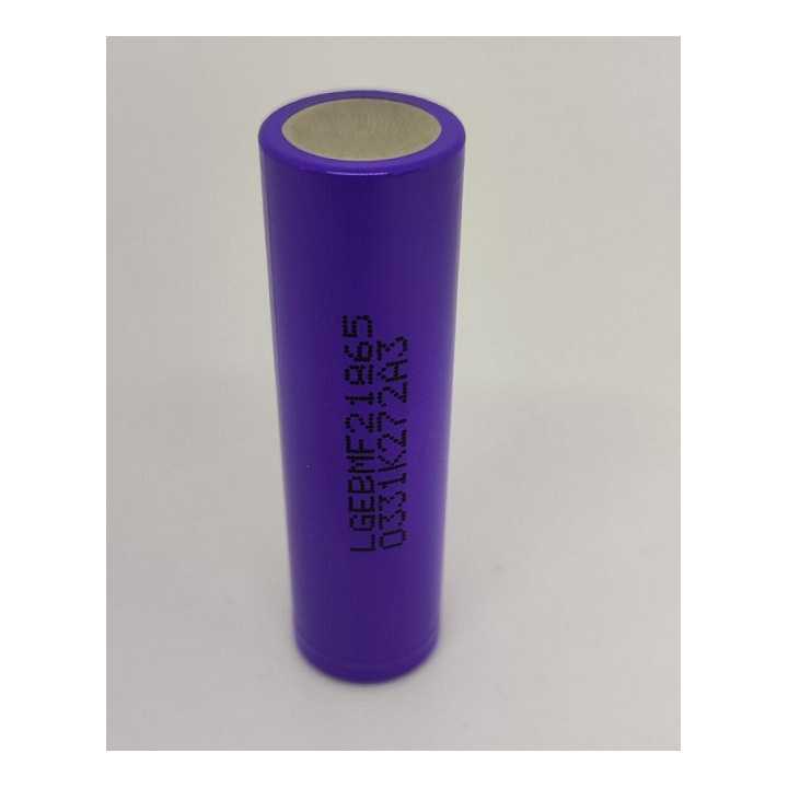 Acumulator Li-Ion 18650 LG 2200mAh 10A 3.7V terminal plat LGEBMF21865