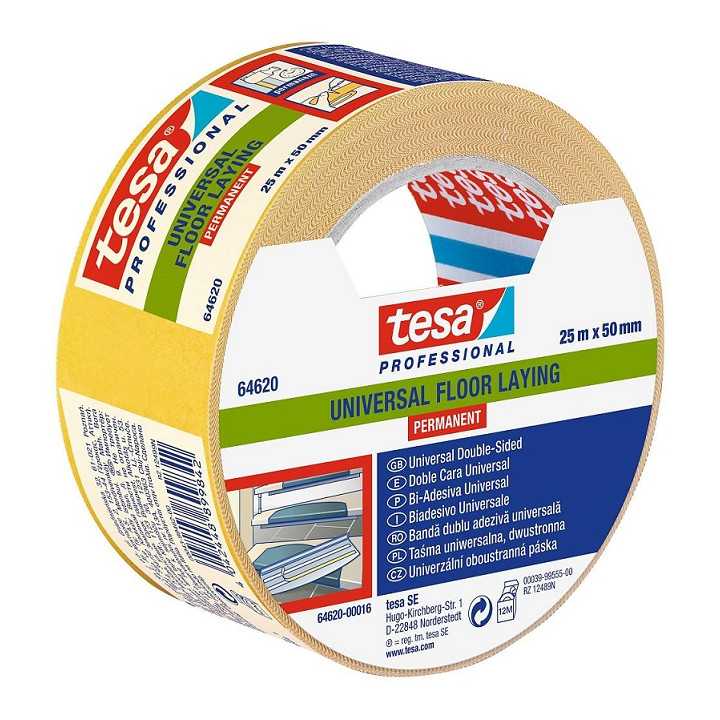 Banda dublu adeziva montare permanenta 50mm 25m TESA 64620-00016