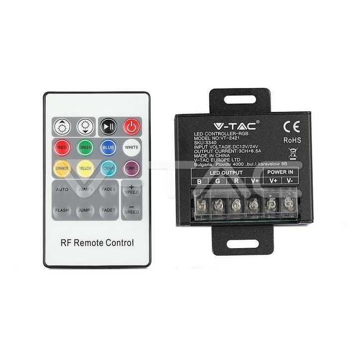Controller banda LED RGB 12V/240W 24V/480W V-TAC