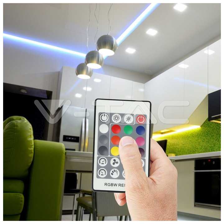 Controller Banda LED cu DIMMER 12V/24V RGB+W 288W V-TAC