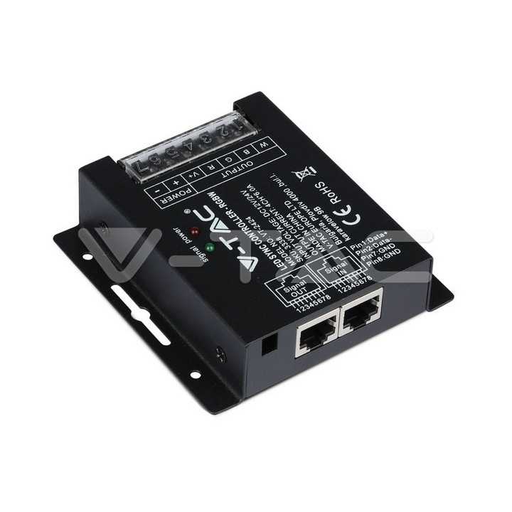 Controller Banda LED cu DIMMER 12V/24V RGB+W 288W V-TAC