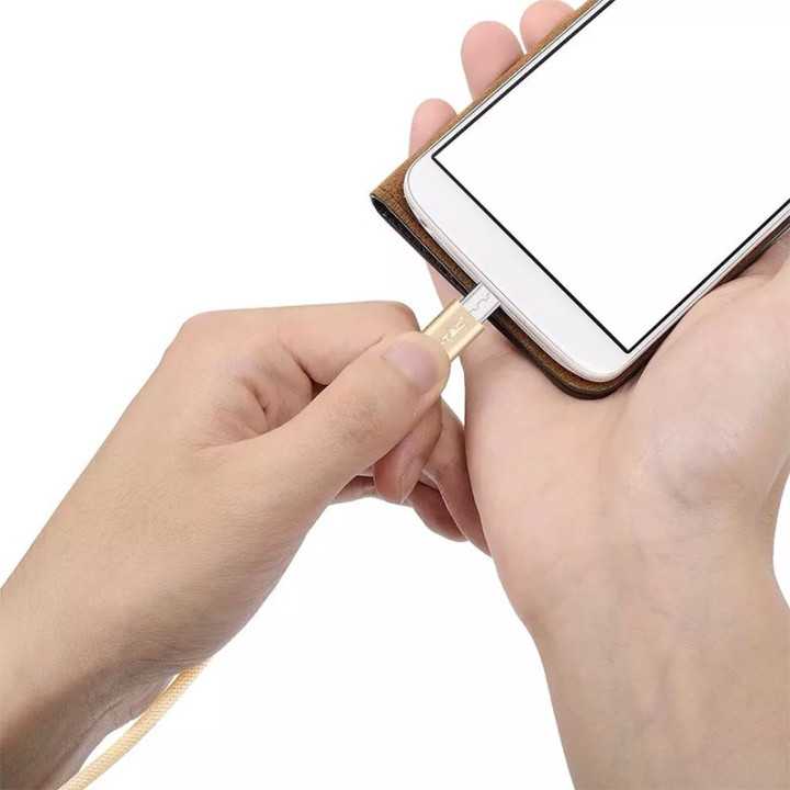 Cablu USB TYPE C 1m auriu 2.4A PLATINUM EDITION V-Tac SKU-8493