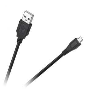 Cablu USB A tata - micro USB tata 0.2m ECO-LINE Cabletech