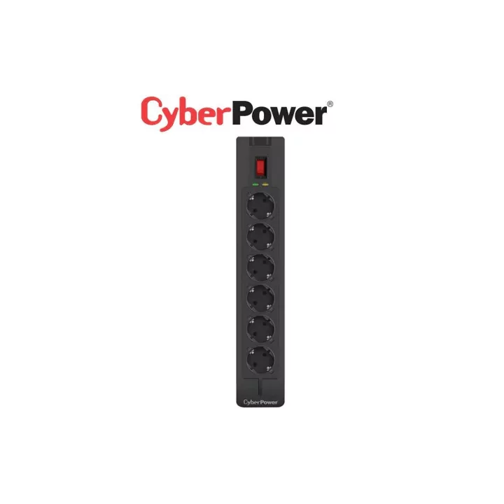 Prelungitor 6 prize 1.8m cu protectie CyberPower