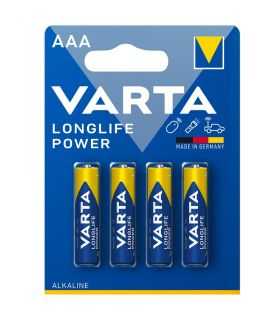 Baterii alcaline LR3 AAA Varta LongLife Power 4buc/blister