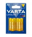 Set 6 baterii alcaline LONGLIFE AA LR06 6buc VARTA