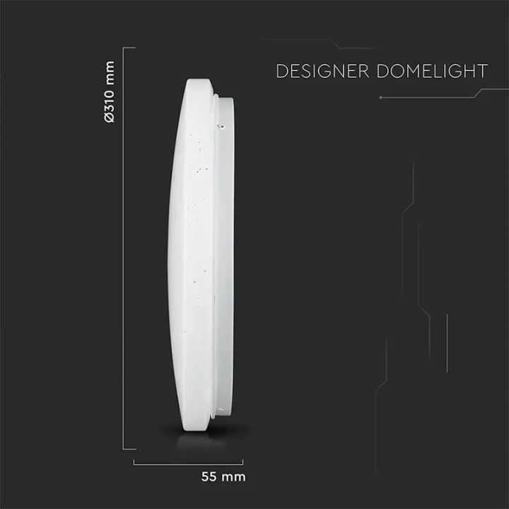 PLAFONIERA LED 18W 30CM 3 IN 1 - MODEL STELUTE V-TAC