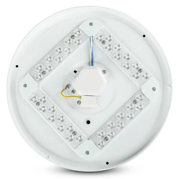 PLAFONIERA LED 12W 23CM 3 IN 1 - MODEL STELUTE V-TAC
