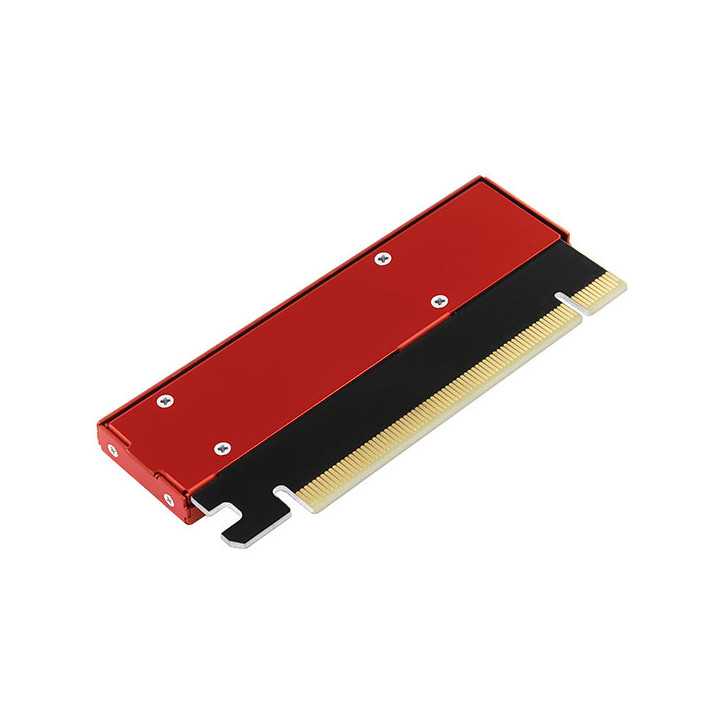 Adaptor Intern AXAGON PCEM2-S PCI-E 3.0 16x M.2 SSD NVMe Suport SSD pana la 80mm low profile Radiator Inclus