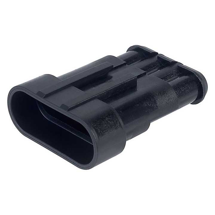 Conector cablu Superseal 1.5 tata mufa 4 pini IP67 TE Connectivity 282106-1