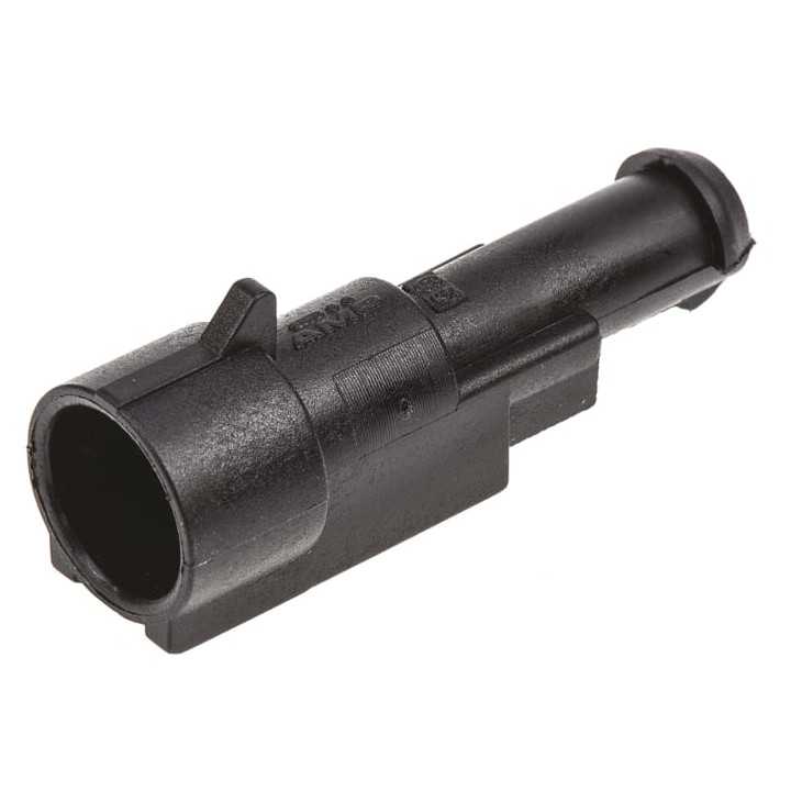 Conector cablu Superseal 1.5 tata mufa 1 pin IP67 TE Connectivity 282103-1