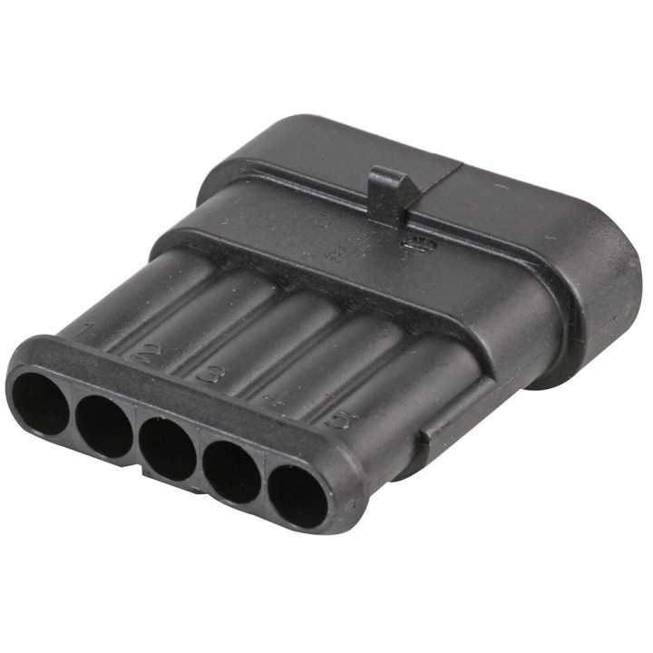 Conector cablu Superseal 1.5 tata mufa 5 pini IP67 TE Connectivity 282107-1