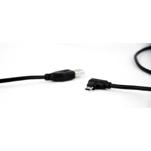 Cablu USB 2.0 - mIcro USB 90 GRADE 1.8m negru Cablexpert GEMBIRD CC-USB2-AMMDM90-6