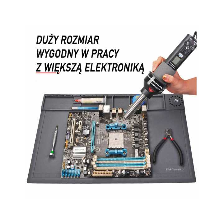 Pad siliconic pentru service 46x31 cm