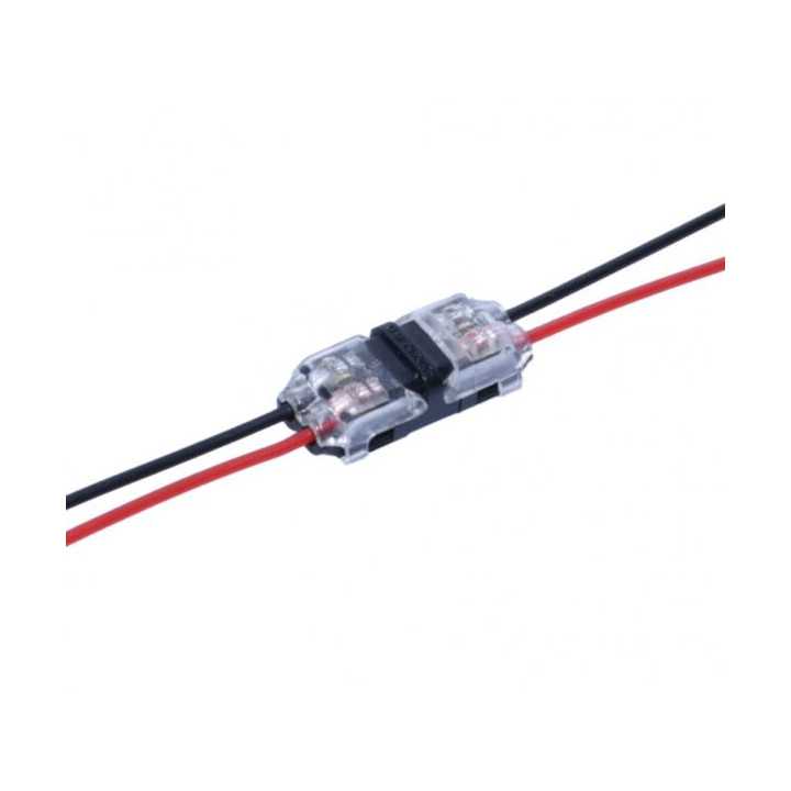 Conector rapid cu blocare in i pentru doua fire