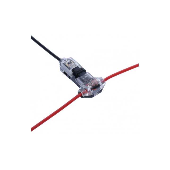 Conector rapid cu blocare in T pentru un fir