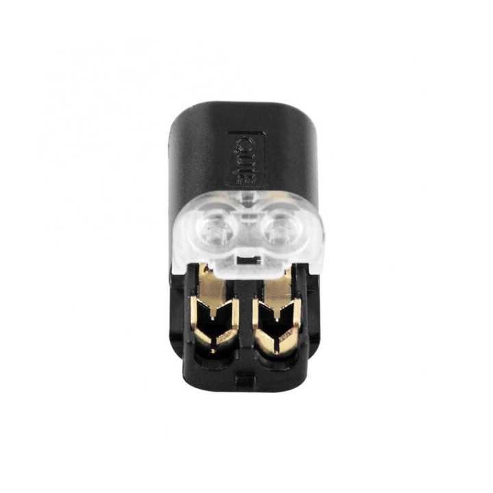 Conector in i pentru doua fire rapid cu blocare