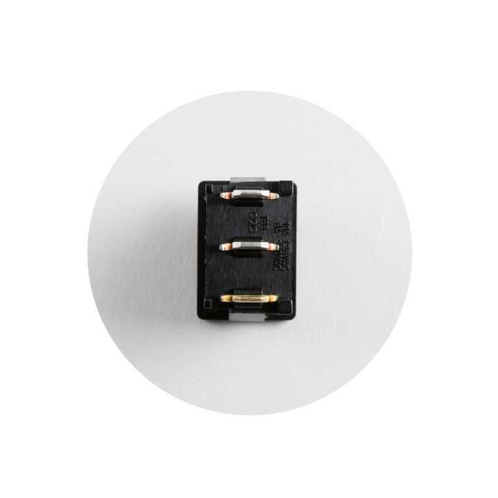 Comutator 250V cu retinere bec rosu 1 circuit 2 pozitii 250V 6A Somogyi Elektronic