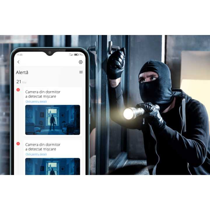 Camera WIFI CONNECT C30 2 Mpx1080p 720p IP66 Kruger&Matz