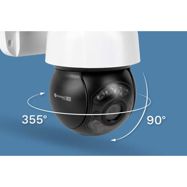 Camera WIFI CONNECT C60 TUYA 5 Mpx 2560x1920px IP66 Kruger&Matz