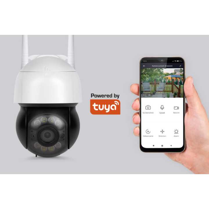 Camera WIFI CONNECT C60 TUYA 5 Mpx 2560x1920px IP66 Kruger&Matz