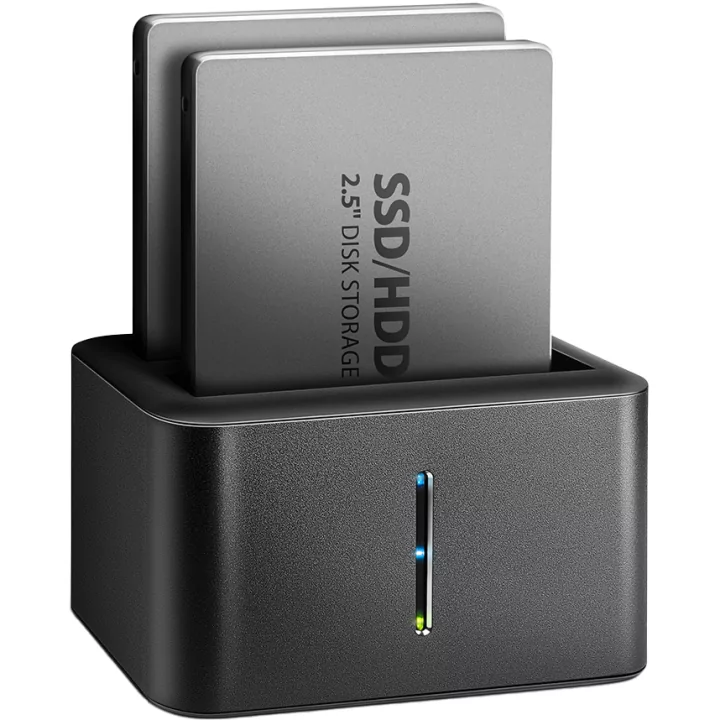 Docking station/clonare AXAGON ADSA-D25 CLONE MINI SuperSpeed USB3.2 5Gbps 2.5" DUAL HDD SSD 6G