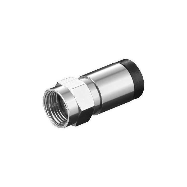 Mufa F tata compresie 7mm Goobay