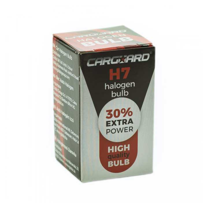 Bec halogen H7 12V 55W +30% intensitate CARGUARD BHA054