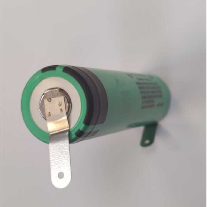 Acumulator Li-Ion Panasonic 18650 3100mA 5.9A plat cu lamele terminale NCR18650A