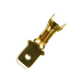 Papuc electric tata 4.8x0.5mm cupru pentru cablu 0.5-1mm2