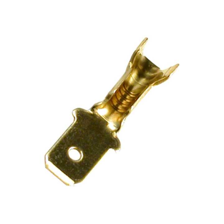 Papuc electric tata 4.8x0.5mm cupru pentru cablu 0.5-1mm2