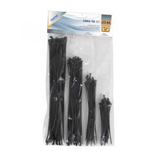 Set coliere cablu bride negre 120buc