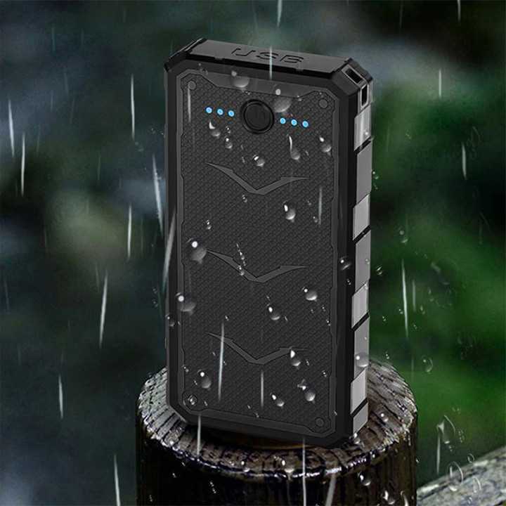 POWER BANK SOLAR 20000 MAH PLATINET