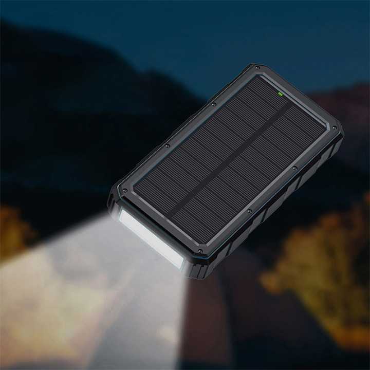 POWER BANK SOLAR 20000 MAH PLATINET