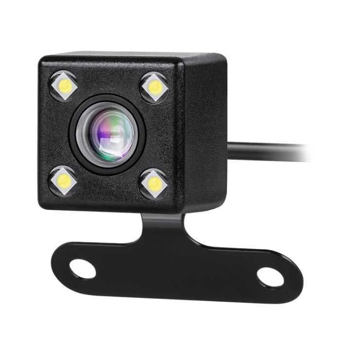 DVR AUTO SI CAMERA FATA+SPATE OGLINDA L200 PEIYING BASIC