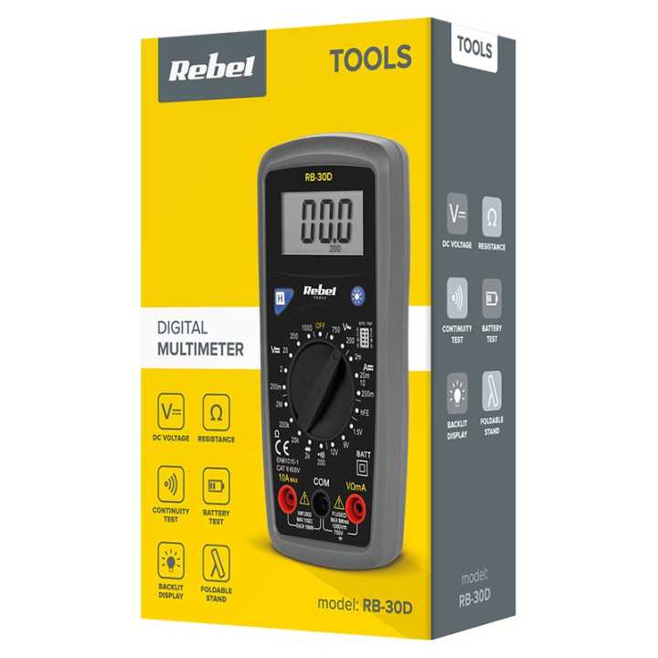 Multimetru universal RB-30D REBEL