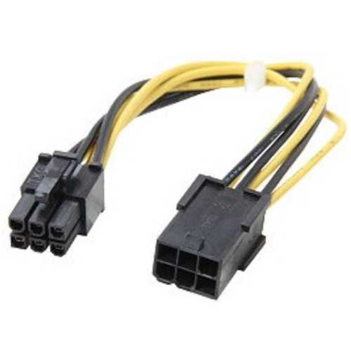 Cablu prelungitor PCIE EXPRESS 6 Pini tata la PCIE 6 Pini mama