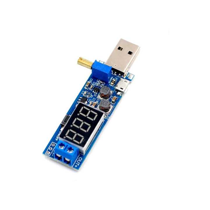 Modul USB STEP UP intrare DC 3.5-12V iesire DC 1.2-24V