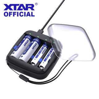 Incarcator acumulatori 1.5V Li-ion / 1.2V Ni-MH XTAR ET4S