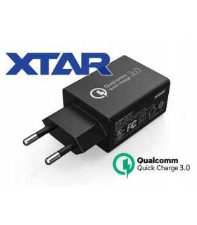 Incarcator USB QC3.0 18W XTAR SC2 DBS15Q 100-240V - USB 5V3A 9V/2A 12V/1.5A