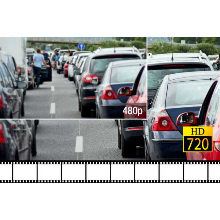 DVR auto D110 HD 3Mpx 120 GRADE PEIYING BASIC