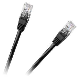 Cablu patchord UTP Cat6 0.25m negru RB-6013-0.25 Rebel