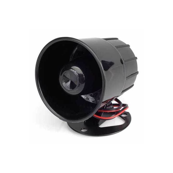 Sirena 1 ton tw dome 12V (4-16V) 1300mA 115dB 20W 89x105mm HOME