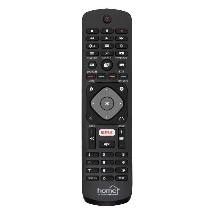 Telecomanda televizoare smart Philips precodat nu necesita configurare HOME