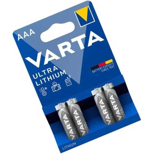 Baterii Varta Ultra Lithium R3 AAA 4buc/blister